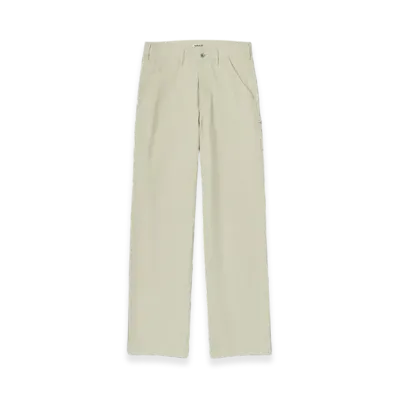 AURALEE Washed Heavy Canvas Pants "Ivory"
