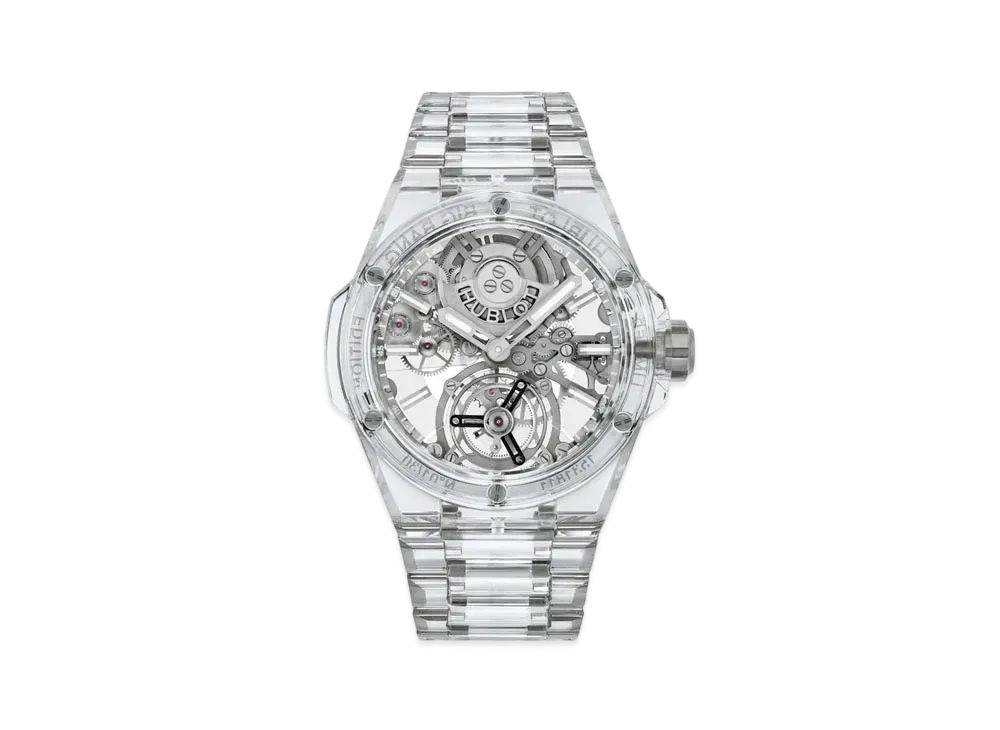 HUBLOT Big Bang Integral Tourbillon Full Sapphire 43mm