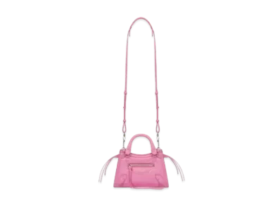 BALENCIAGA Women's Neo Classic Mini Top Handle Bag "Pink"