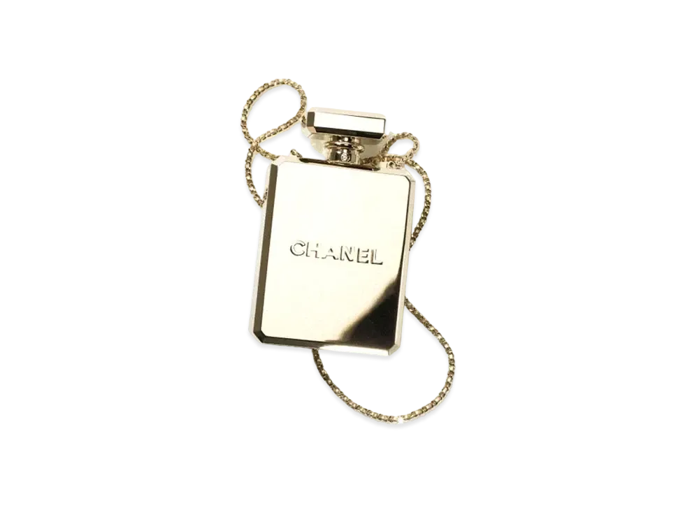 CHANEL Evening Bag Metal "Gold"