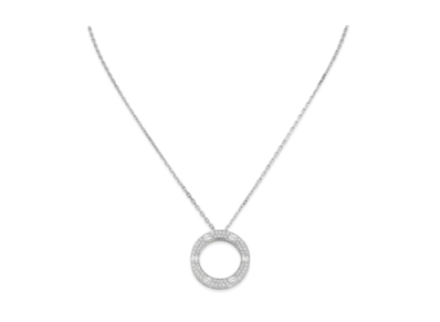 Cartier Love Necklace, Diamond-Paved