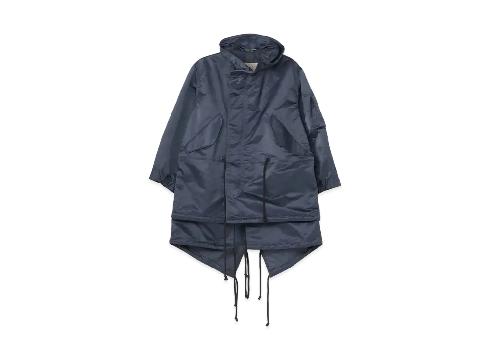 Yohji Yamamoto NY TWILL MOD COAT "Blue"