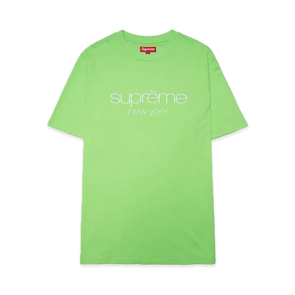 Supreme Classic Logo S/S Top "Lime"