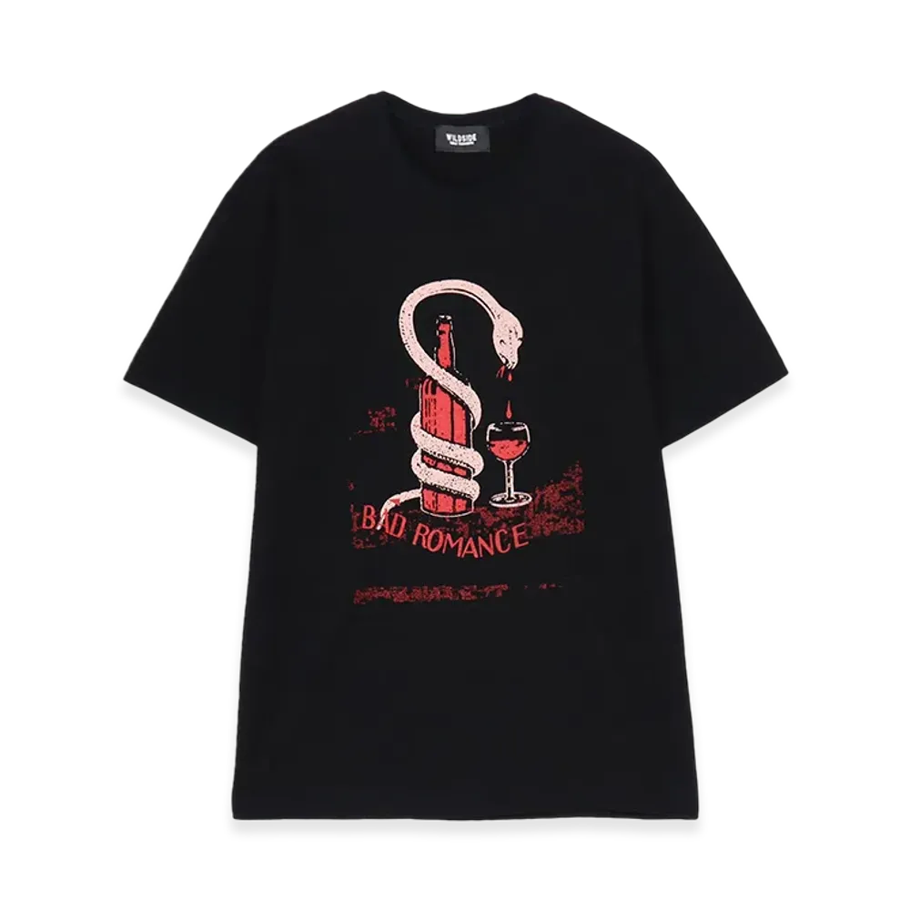 WILDSIDE YOHJI YAMAMOTO Snake T-Shirt "Black"