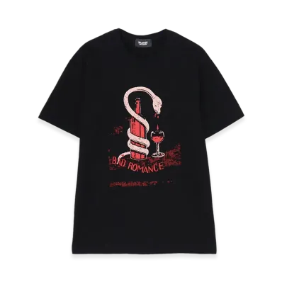 WILDSIDE YOHJI YAMAMOTO Snake T-Shirt "Black"