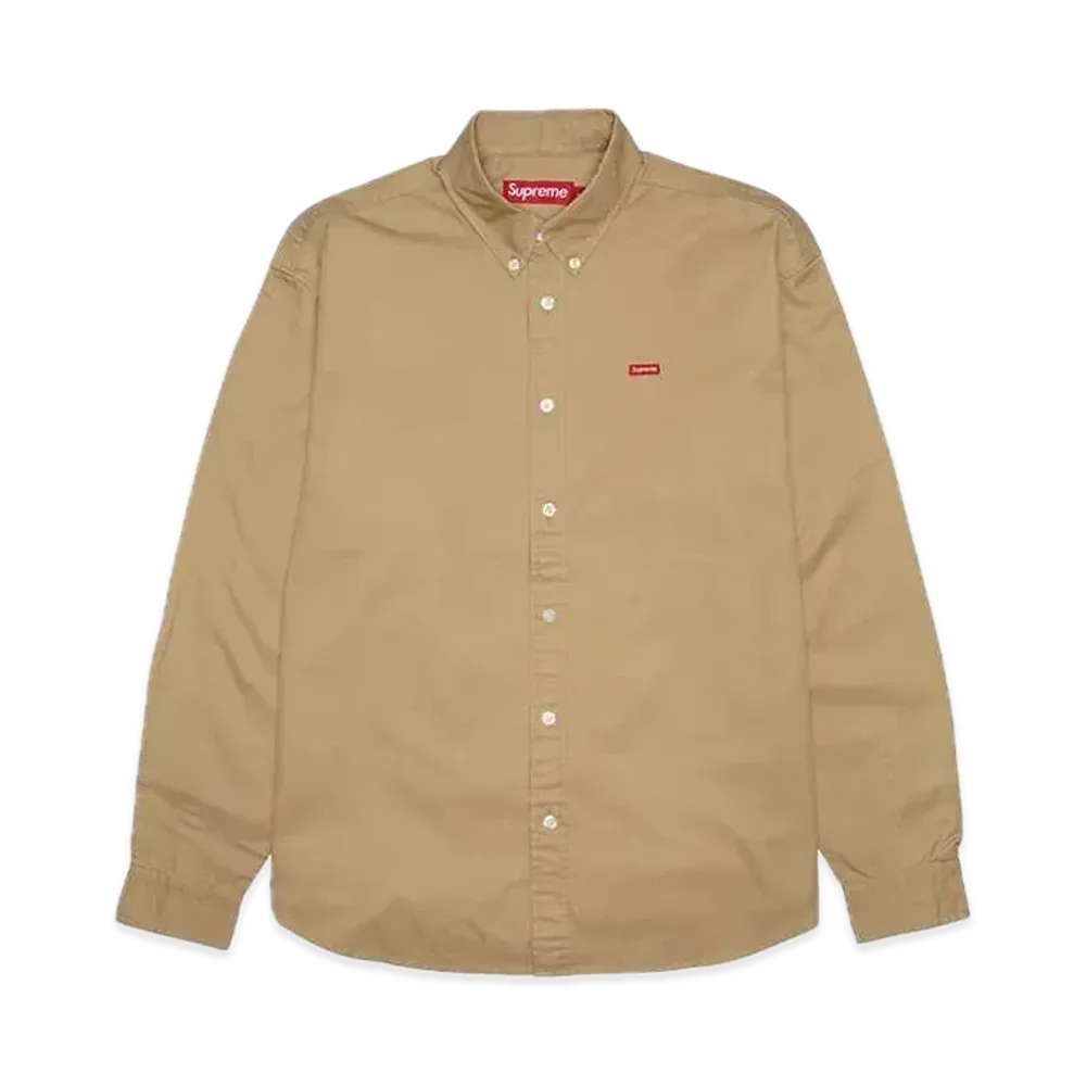Supreme Small Box Shirt "Tan" (23FW)