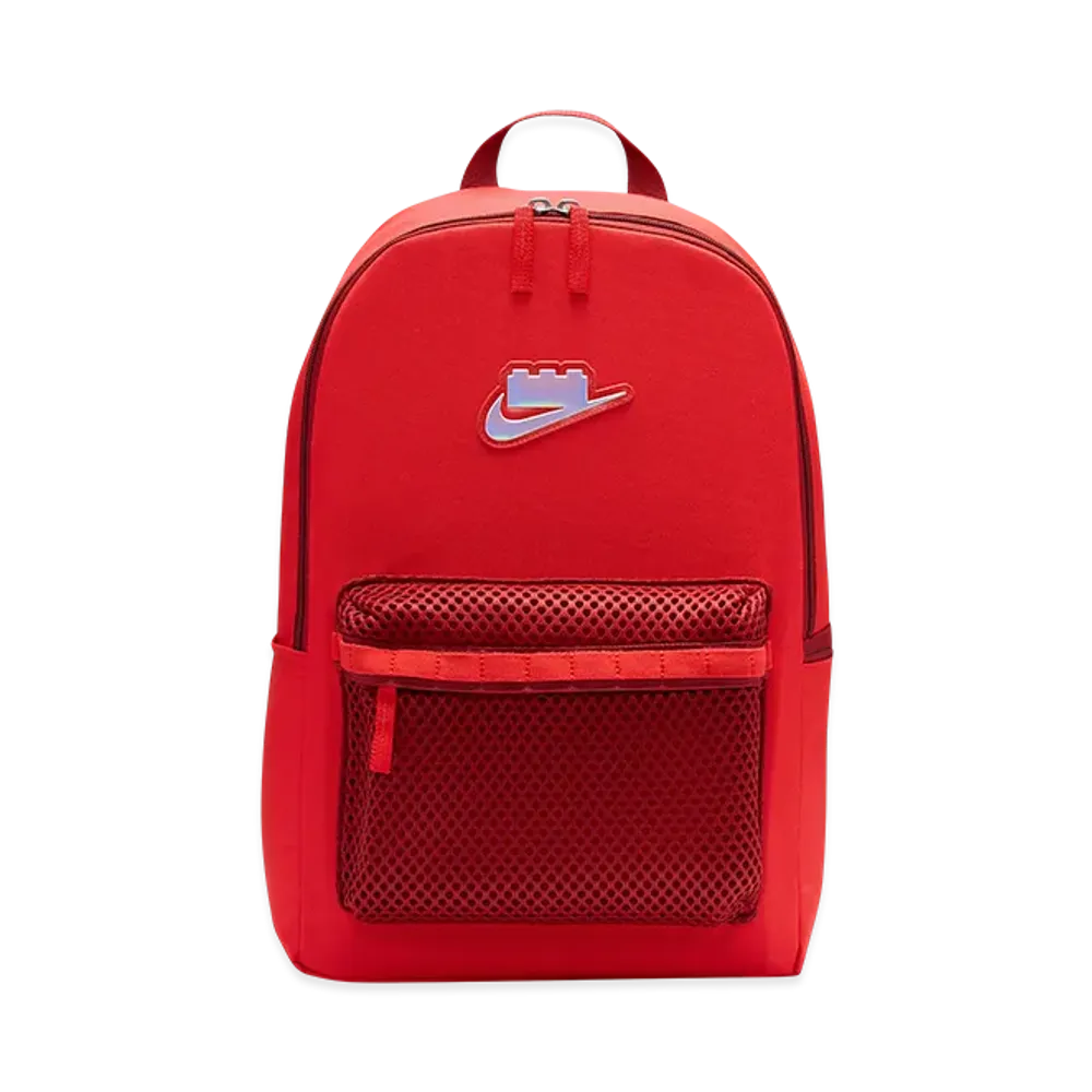 Nike x LEGO Collection Heritage Backpack (25L) "Rush Red"