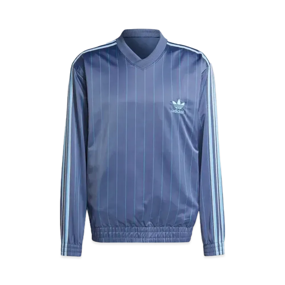 adidas Pinstripe Windbreaker "Night Indigo"