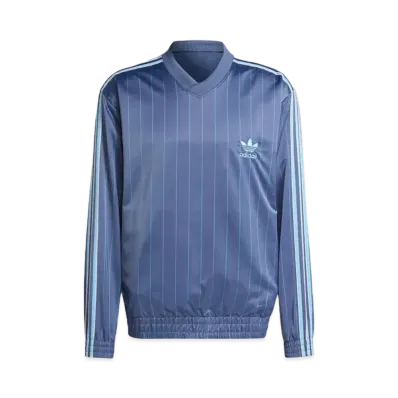 adidas Pinstripe Windbreaker "Night Indigo"