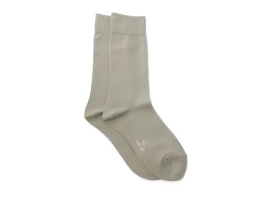 Yohji Yamamoto Y's NY PLAIN STITCH CLASSIC SOCKS "Light Grey"