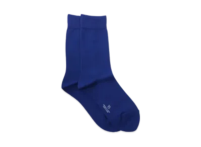 Yohji Yamamoto Y's NY PLAIN STITCH CLASSIC SOCKS "Blue"