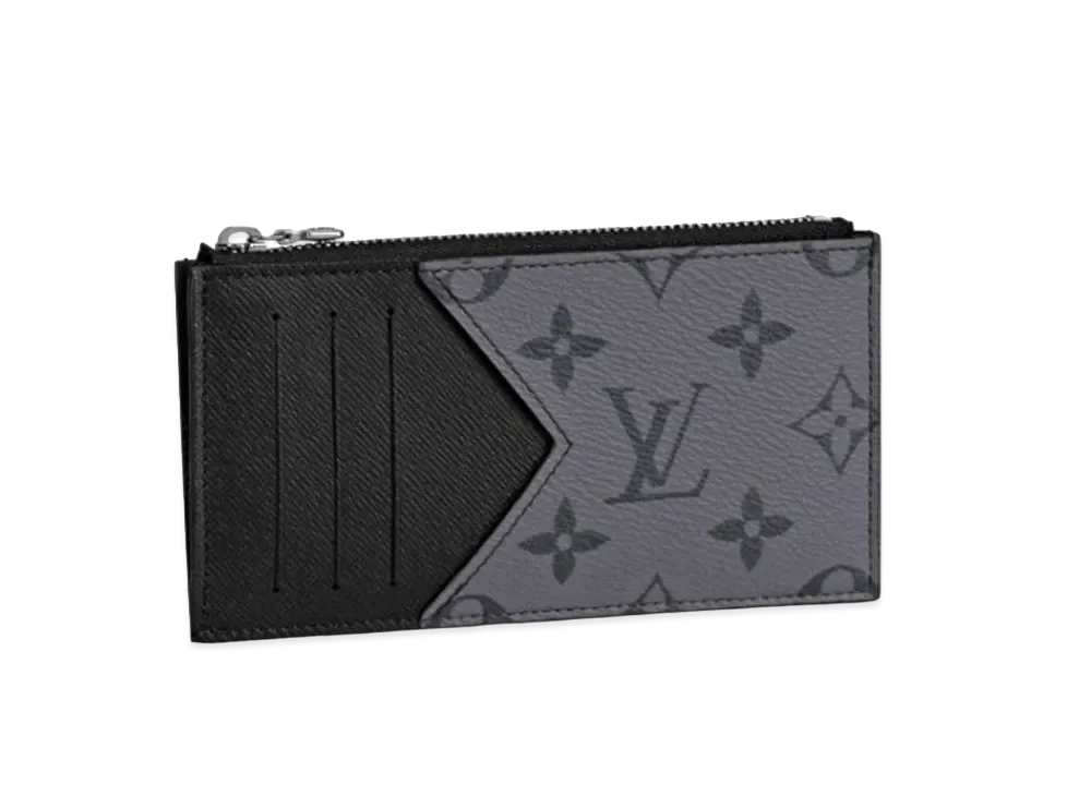 Louis Vuitton Coin Card Holder Monogram Eclipse