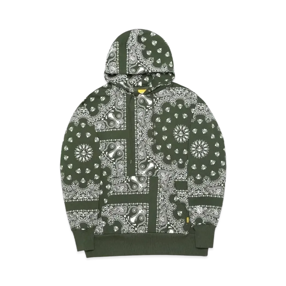 FR2 Paisley Hoodie "Khaki"
