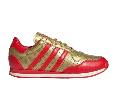 adidas Galaxy OG "Gold Metallic/Red"