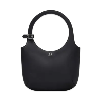 Courreges Holy Leather Bag "Black"