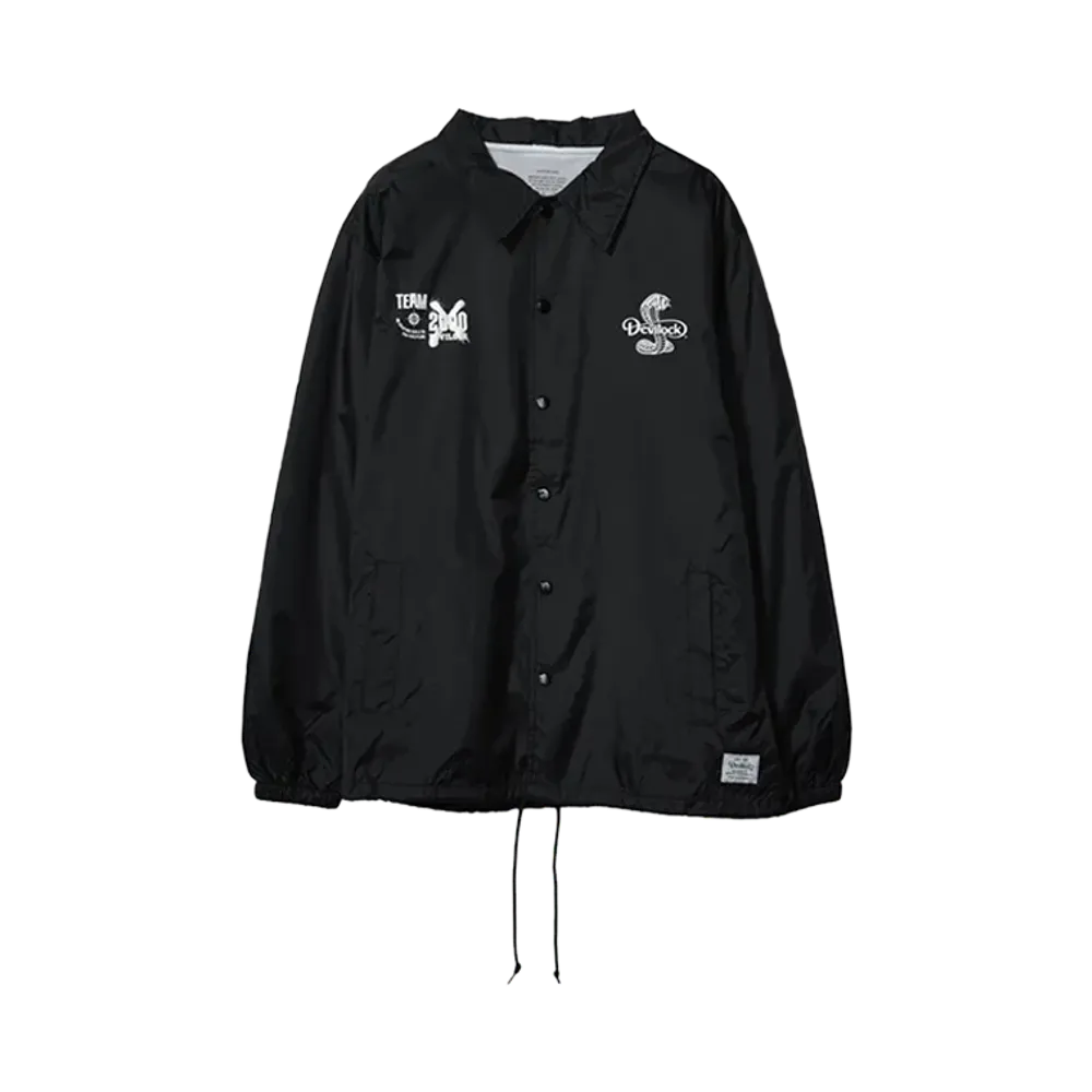 PRO WRESTLING NOAH 25th ANNIV \ DEVILOCK x TEAM2000X COACH JACKET "BLACK"