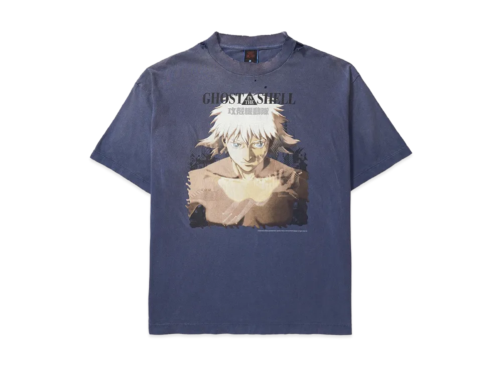SAINT Mxxxxxx x GHOST IN THE SHELL SS Tee "Navy"