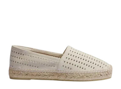 J.M.Weston Women's Espadrille Wait and Sea #933 "Chalk"