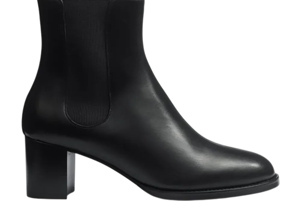 J.M.Weston Women's 5.5Cm Heeled Side Gore Boots #941 "Black"