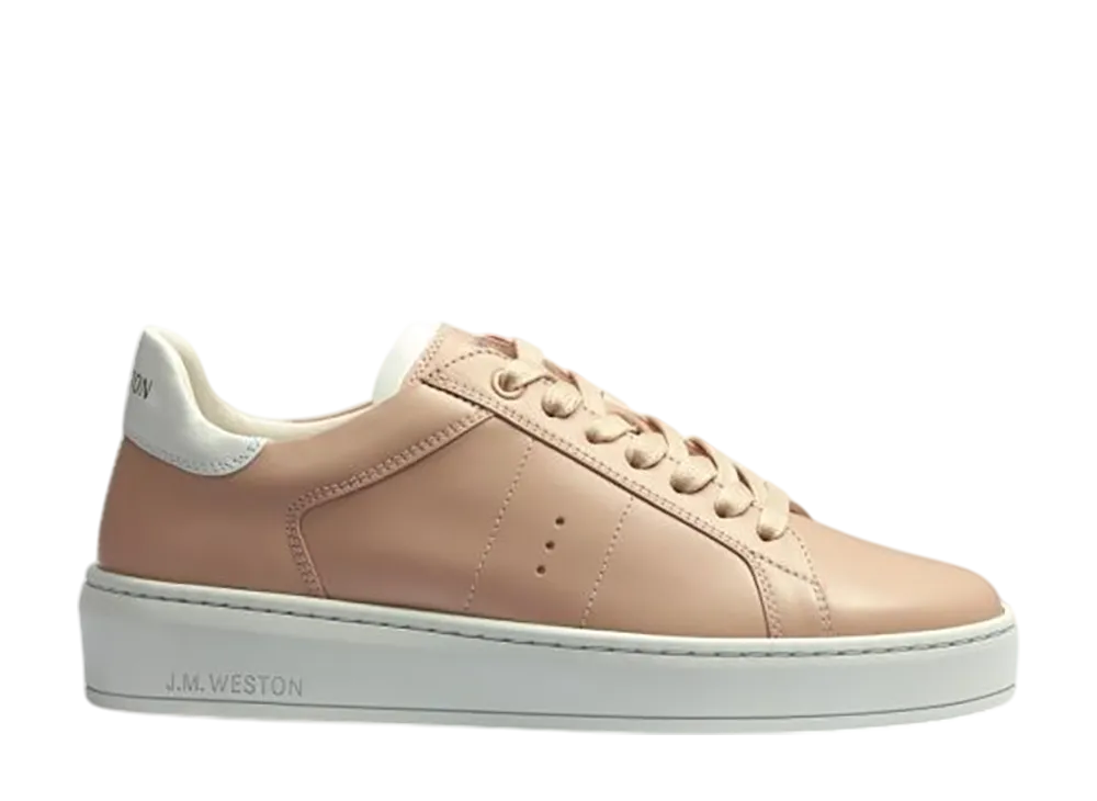 J.M.Weston Women's On Time Sneaker #624 "Pink/White"