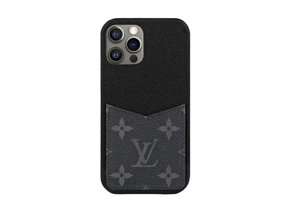 Louis Vuitton iPhone 12 / 12 Pro Max Bumper Monogram Eclipse