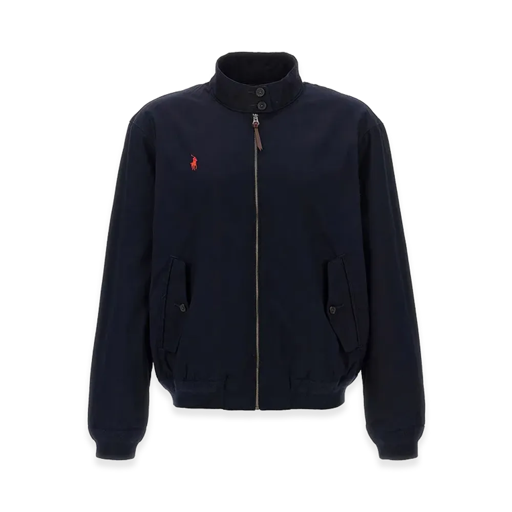 Polo Ralph Lauren Logo Embroidery Bomber Jacket "Blue"