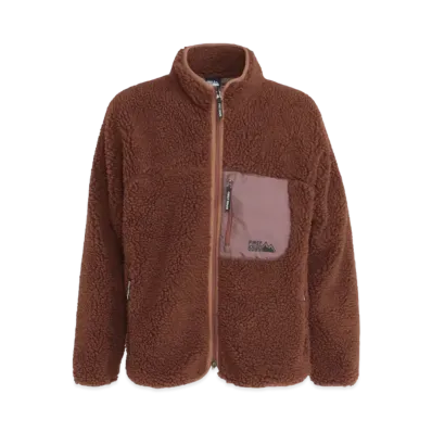 FIRST DOWN TUMBLING BOA BLOUSON "Ginger Biscuit"