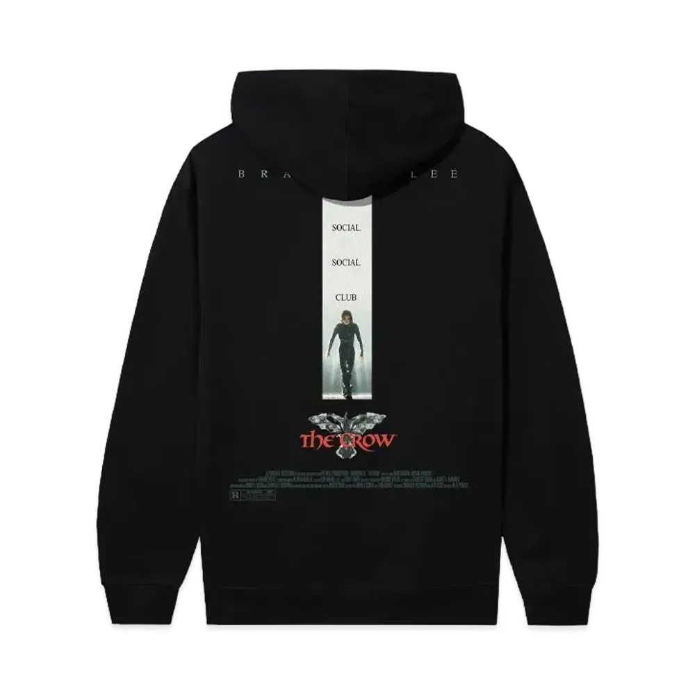 ANTI SOCIAL SOCIAL CLUB Crow 3 Hoodie "Black"