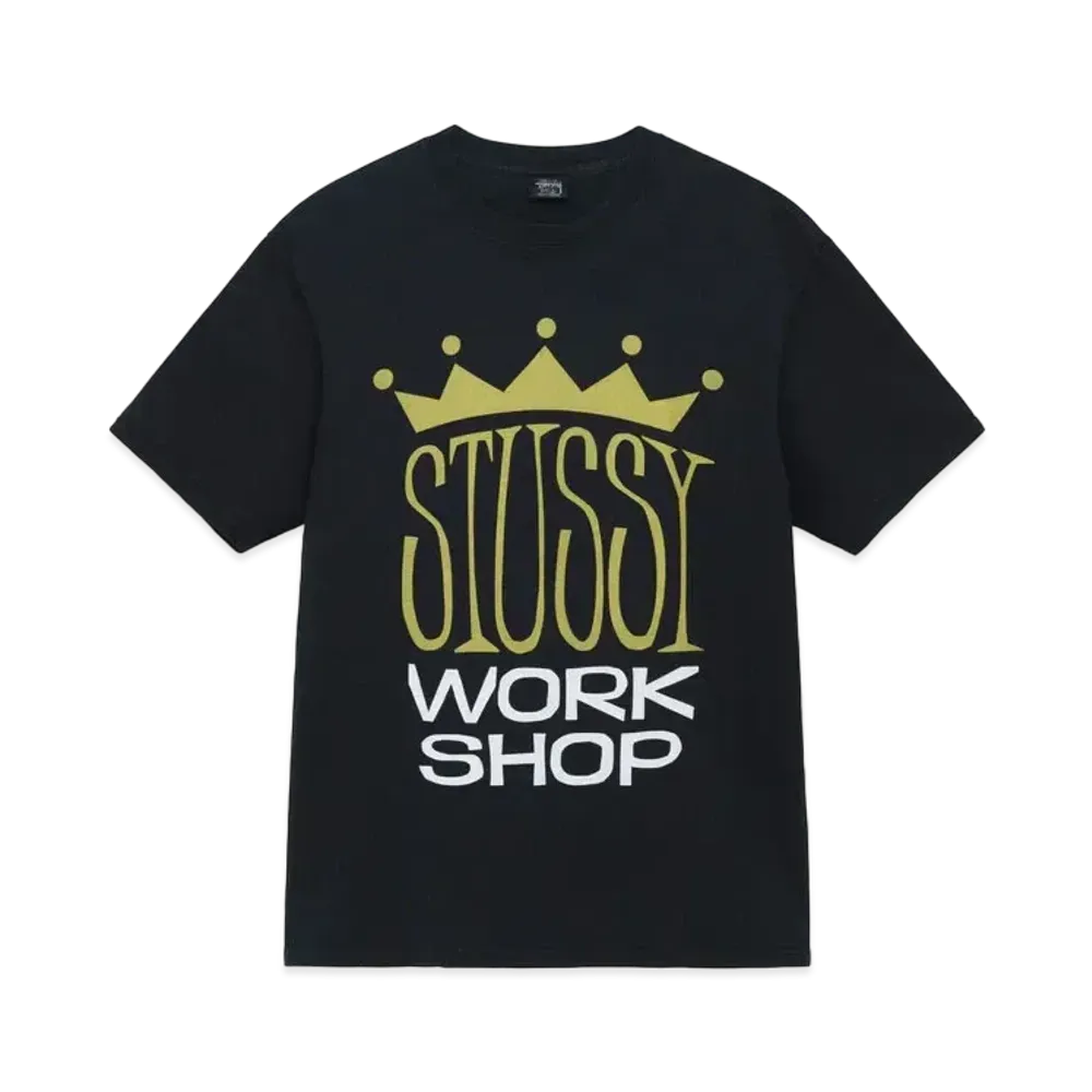 Stussy x OUR LEGACY KING SIZE PIGMENT DYED TEE "Black"