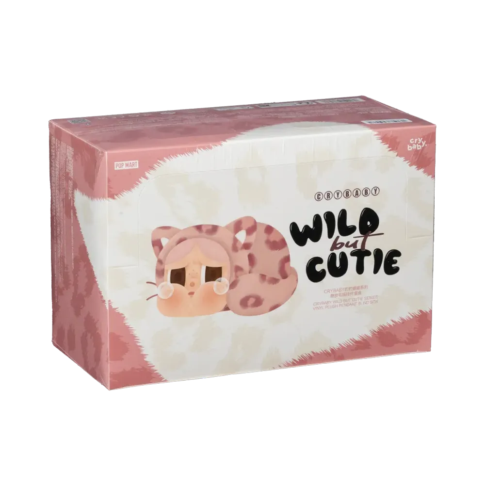 POP MART CRYBABY Wild but Cutie Series - Vinyl Plush Pendant [Assortment Box]