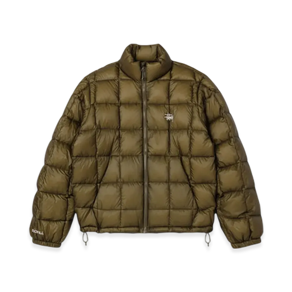 Stussy Midweight Puffer "Olive"