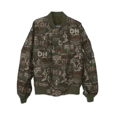 HYSTERIC GLAMOUR Flight Jacket "Khaki System"
