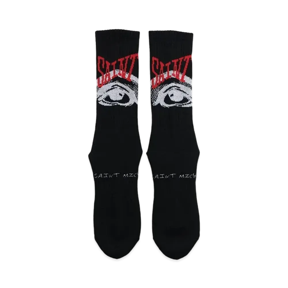SAINT Mxxxxxx 22SS SOCKS EYES "Black"