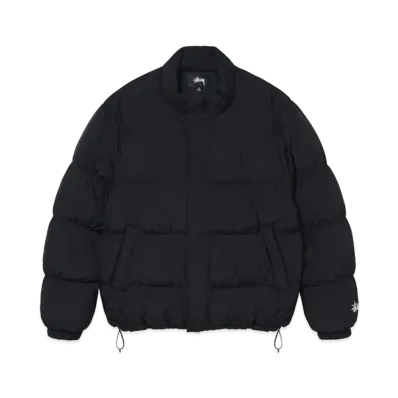Stussy Ripstop Down Puffer Jacket "Black"