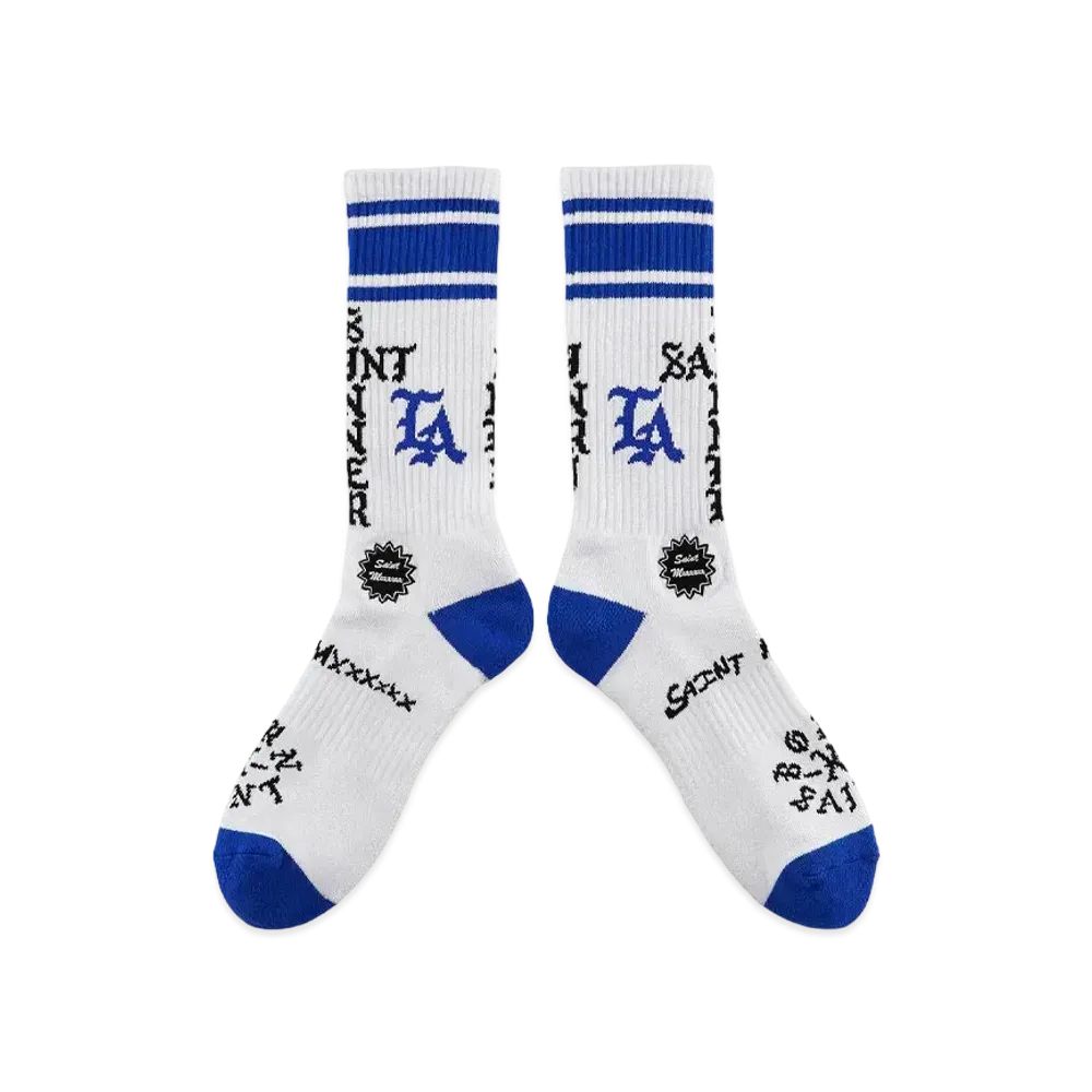 SAINT Mxxxxxx x Born x Raised BR_Socks / LA "White"