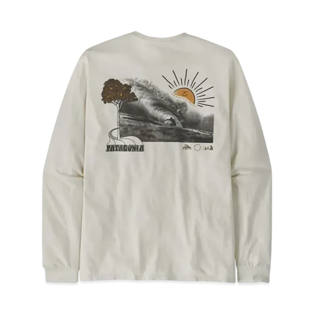 Patagonia Men's Longsleep Earthsuit Responsibility "White"