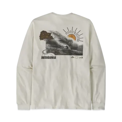 Patagonia Men's Longsleep Earthsuit Responsibility "White"