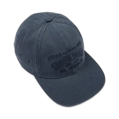 DENIM TEARS Mono ADG Stamp Cap "Blue"