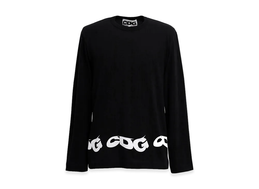 COMME des GARCONS CDG Classic Long Sleeved T-Shirt 5 "Black"