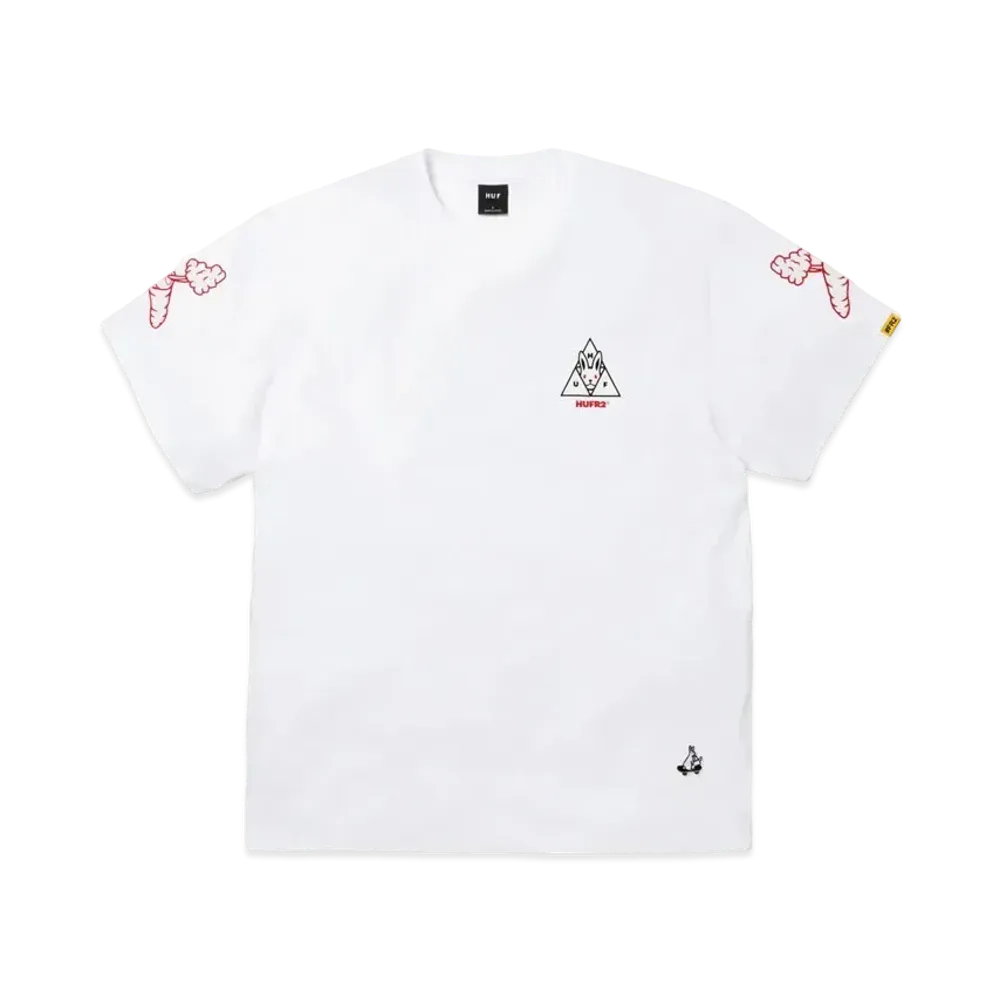FR2 x HUF T-shirt "White"