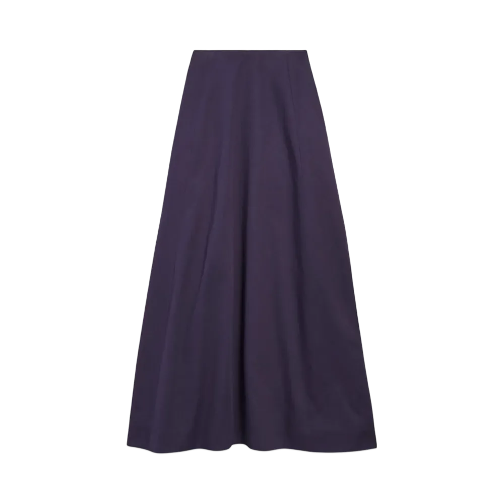 BALENCIAGA Women's Midi Skirt "Dark Navy"