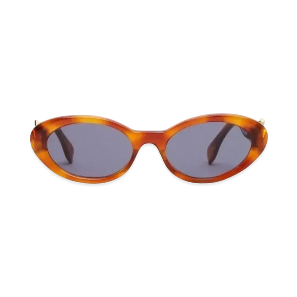 FENDI FF Diamonds Acetate Sunglasses "Brown "