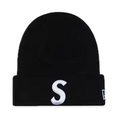 Supreme New Era S Logo Beanie "Black" (23FW)