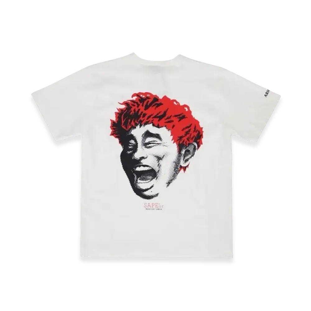 SAPEur x MASATOSHI HAMADA vol.9 Youth Legend Smile Head S/S Tee "White"