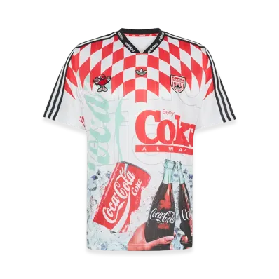 adidas x Coca-Cola Mash-Up Jersey "White/Multicolor"