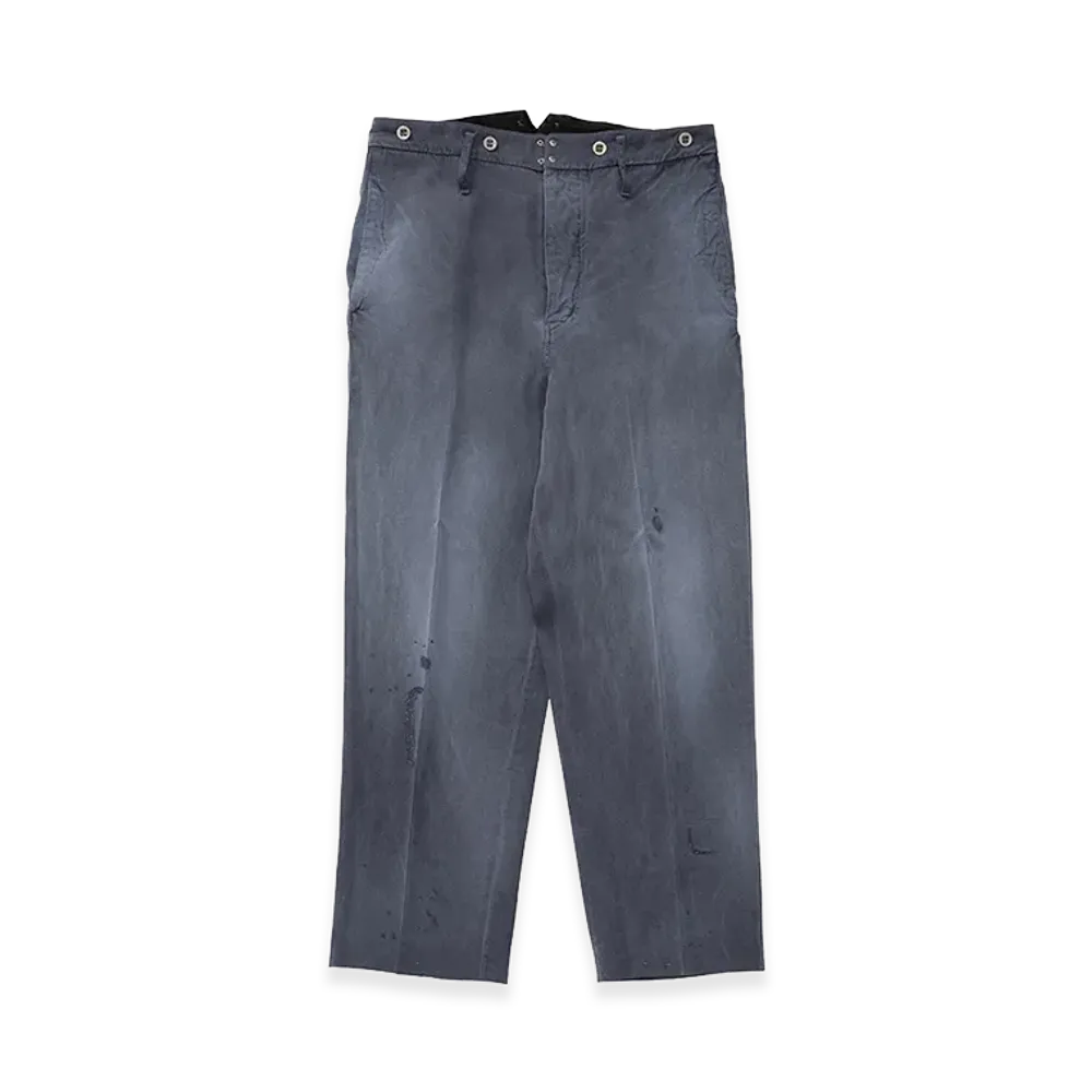visvim Pastoral HW Pants DMGD "Navy"