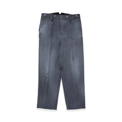 visvim Pastoral HW Pants DMGD "Navy"