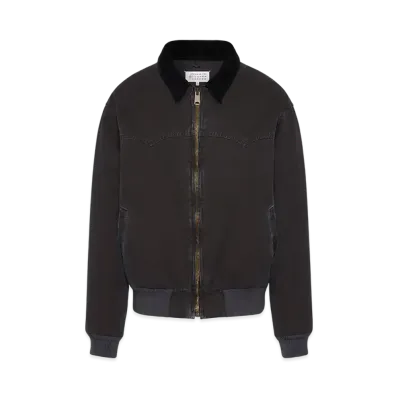 Maison Margiela Men's Yoke Caban Jacket "Black"