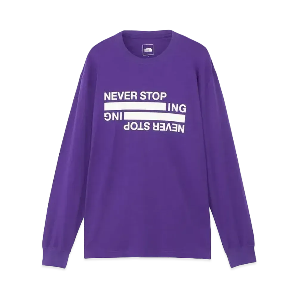 The North Face Long Sleeve Never Stop ING Tee "TNF Purple"