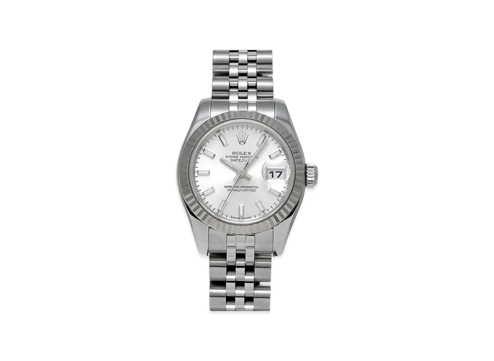 ROLEX Lady-Datejust "Silver/Stainless Steel/White Gold"